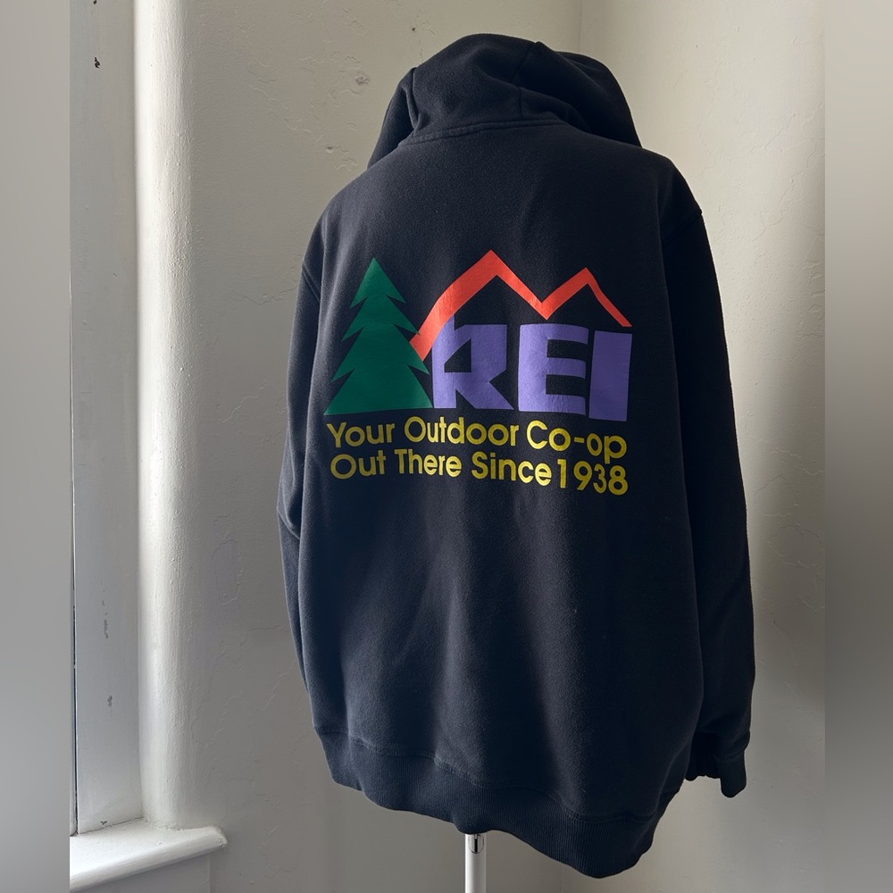 REI Colorful Logo Hoodie